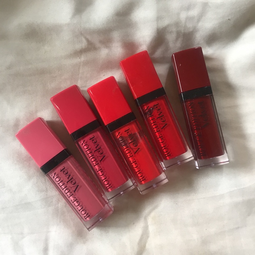 Bourjois Rouge Edition Velvet Matte Finish bundle